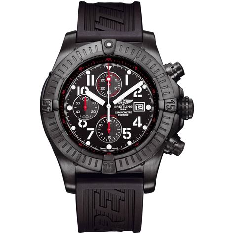 breitling super avenger black limited edition|Breitling super avenger 48 price.